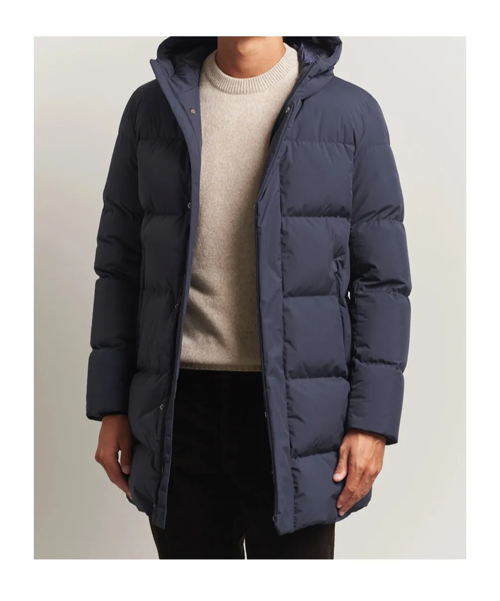 Quilted Hooded Coat