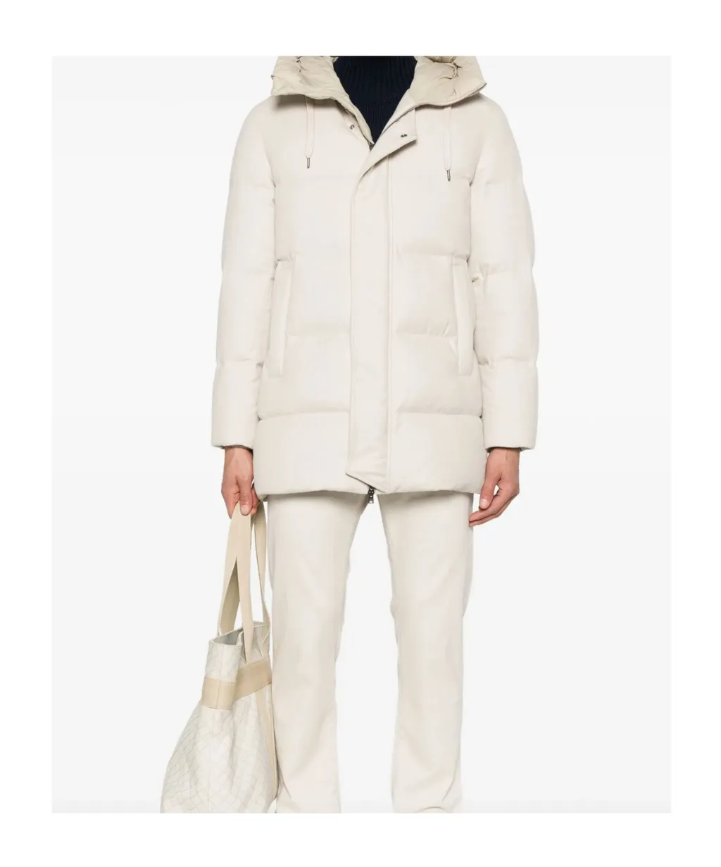 Hooded Quilted Coat