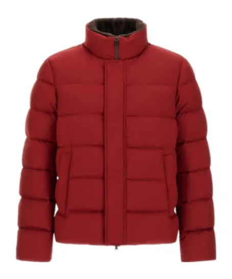 High-Neck Down Jacket