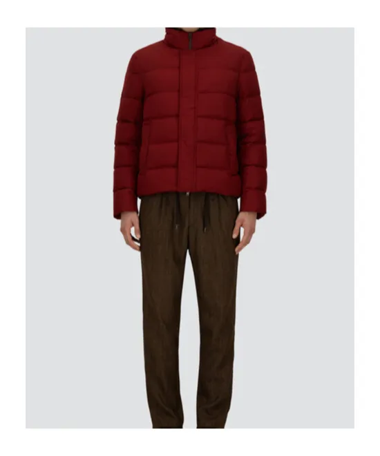 High-Neck Down Jacket