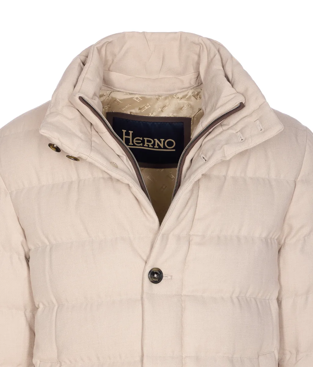 High Neck Quilted Padded Jacket
