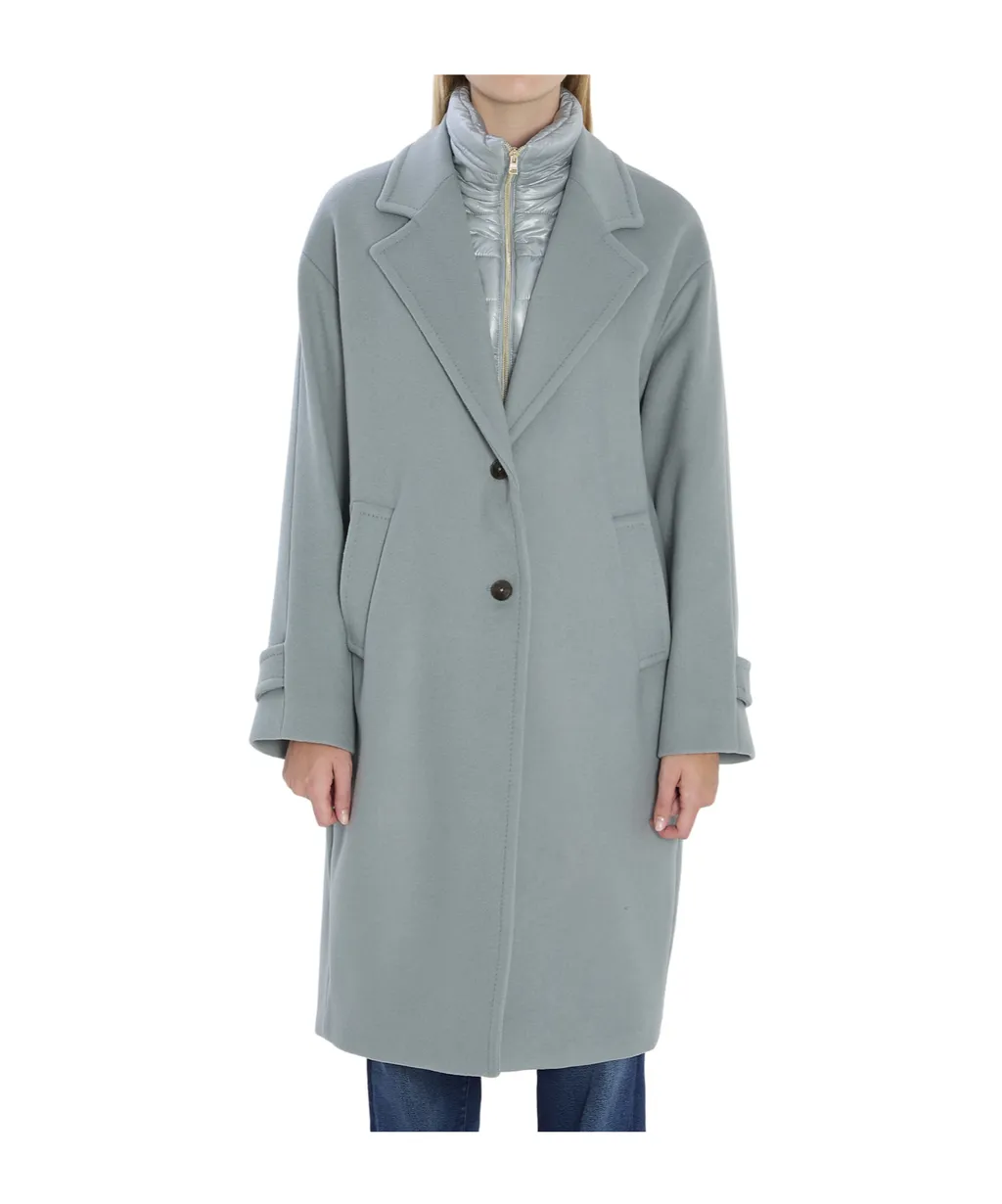 Single Breasted Padded Coat