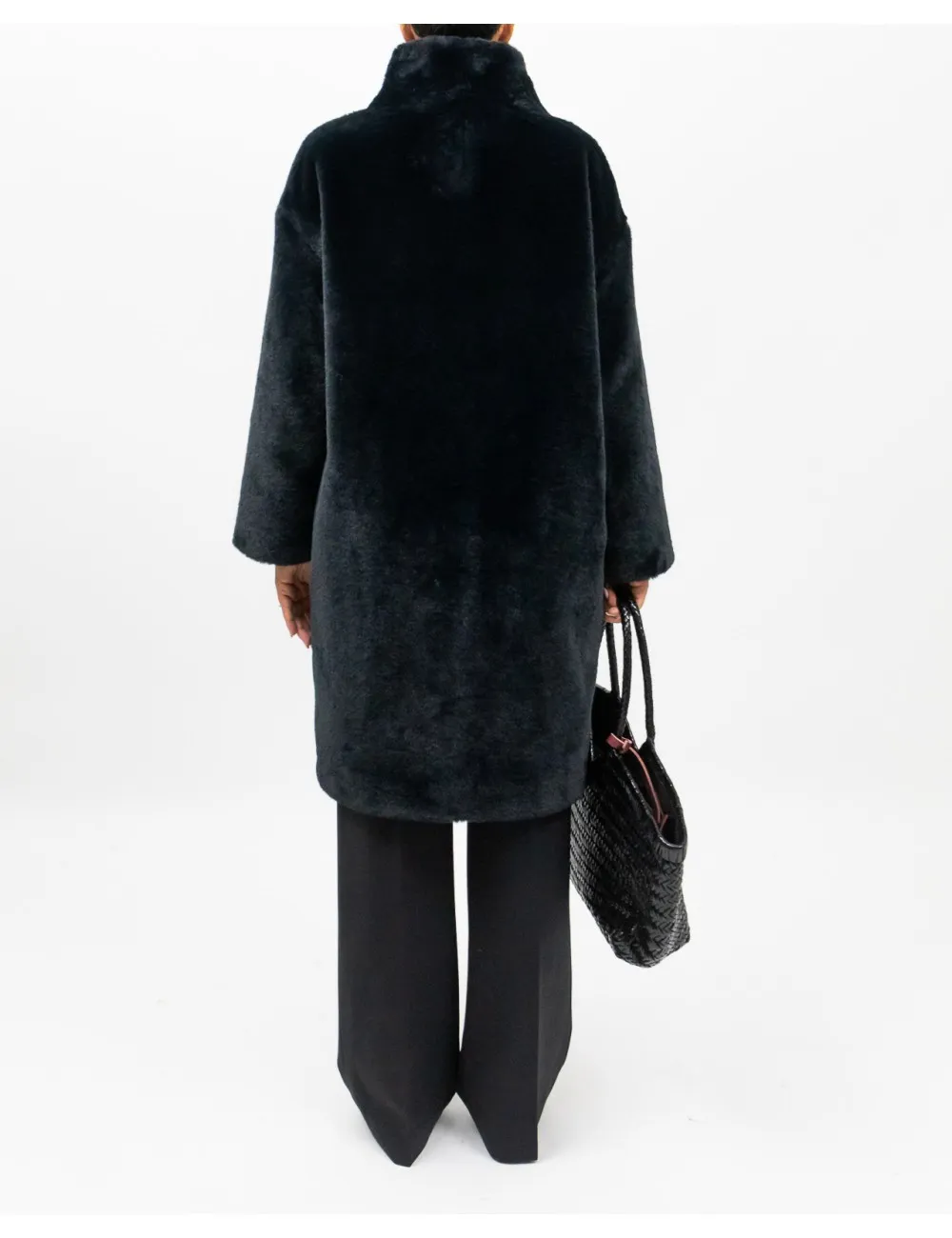 Long Sleeved High-Neck Coat