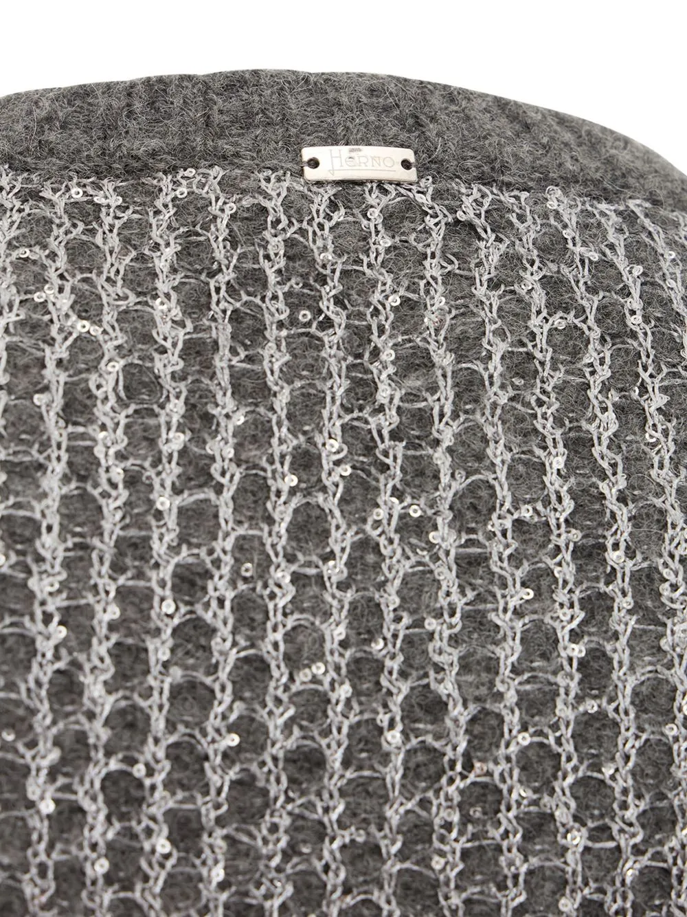 Sequin-Embellishment Sweater