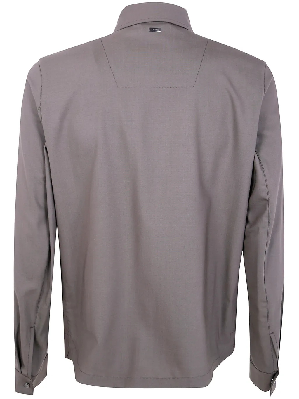 Button-Fastening Shirt Jacket