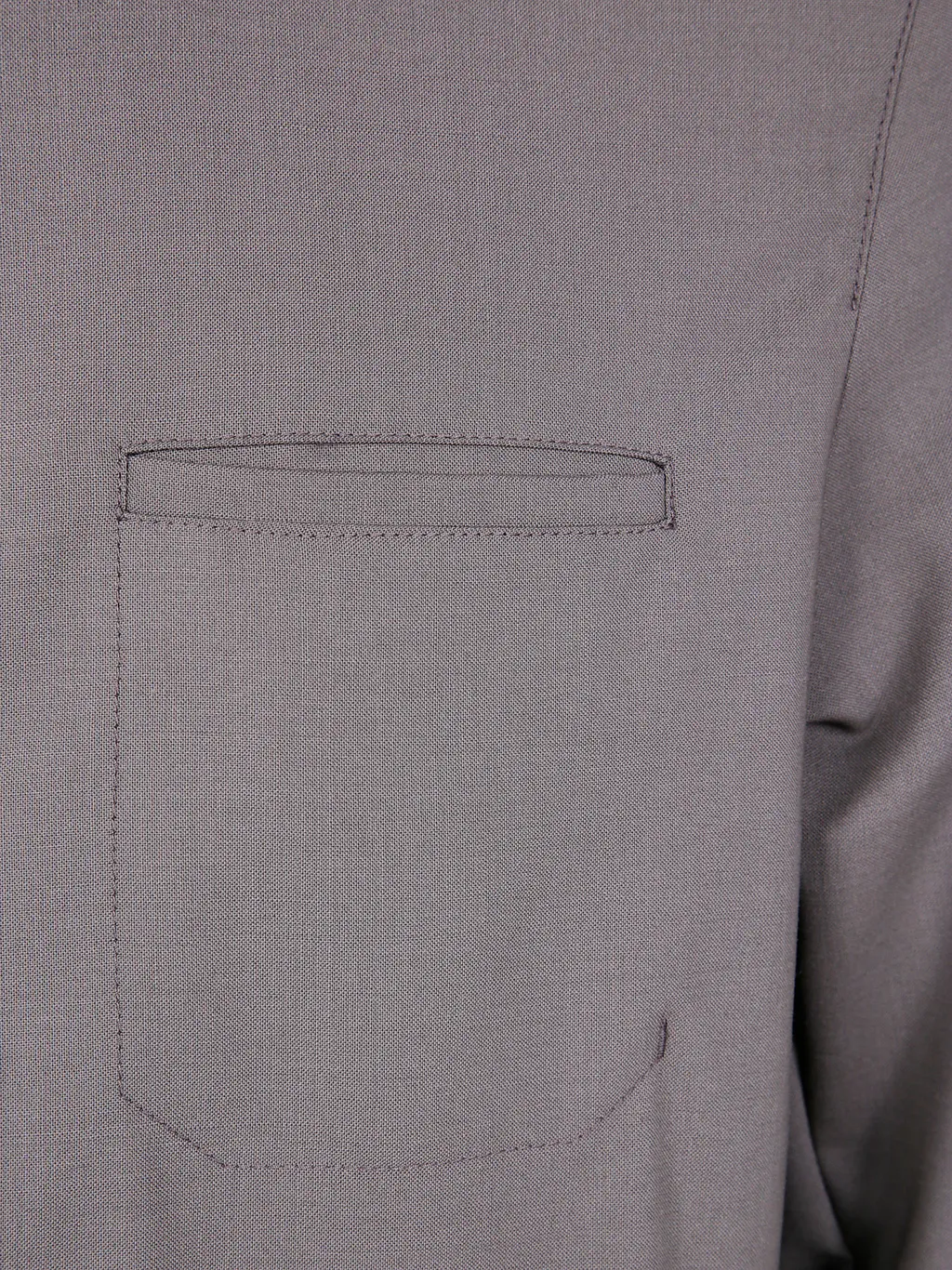 Button-Fastening Shirt Jacket