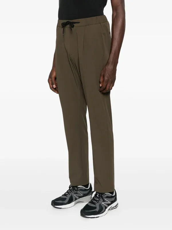 Pleated Drawstring Trousers