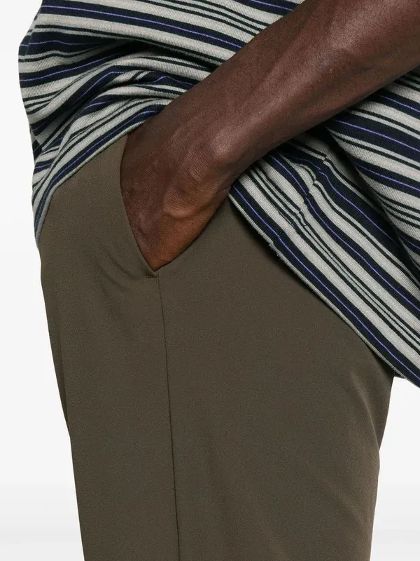 Pleated Drawstring Trousers
