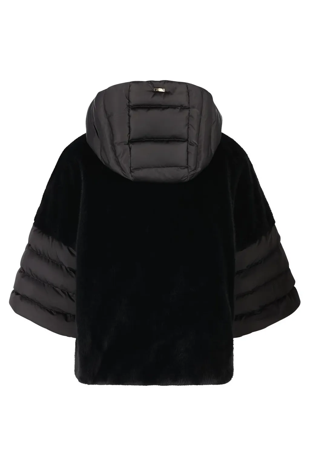 Satin Alternative Fur Cape