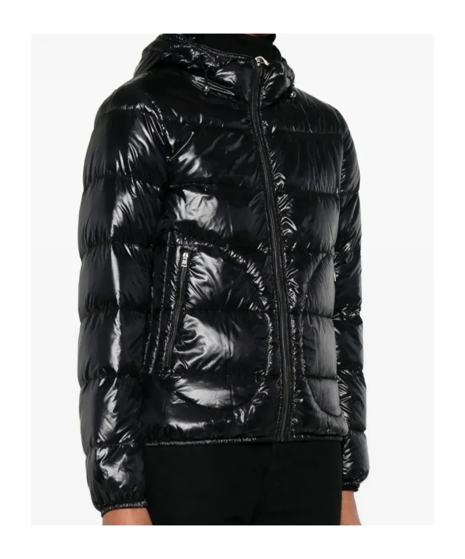 Hooded Zipped Puffer Jacket