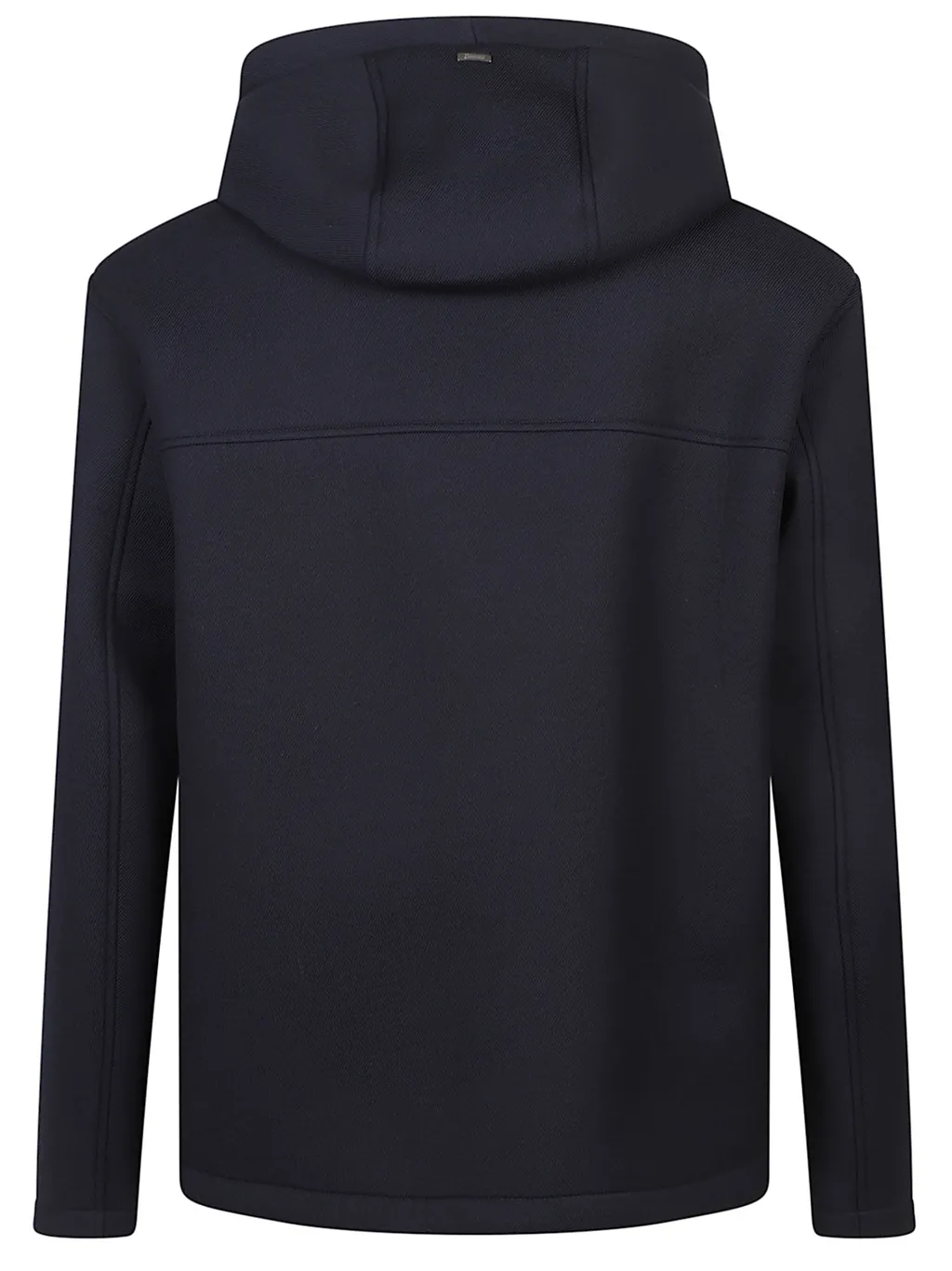 Hooded Zip-Front Jacket