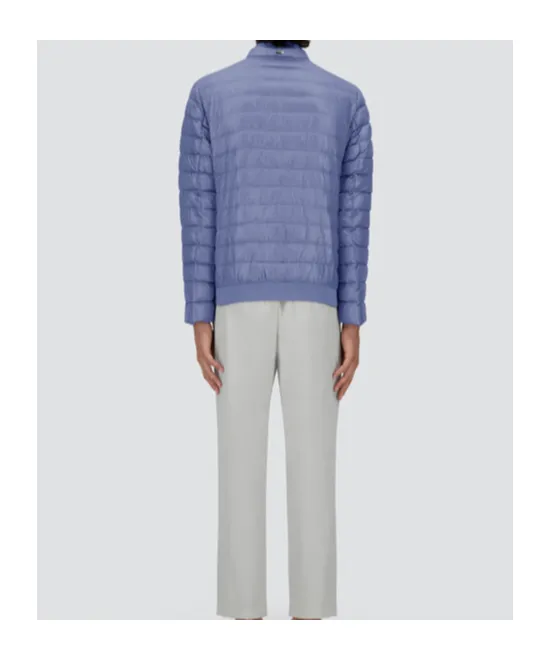 Quilted Zip-Front Jacket