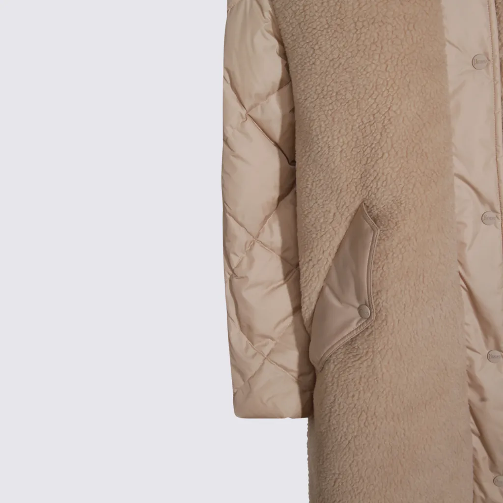 Press-Stud Fastened Hooded Jacket