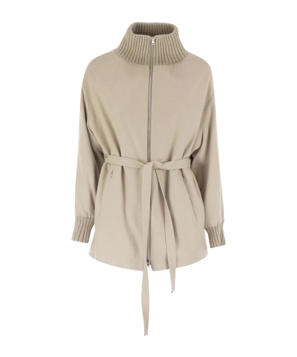 Zippered Casual Jacket