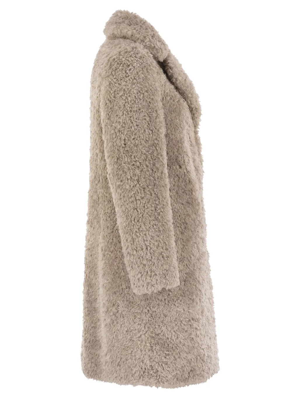 Lapel Fur Coat
