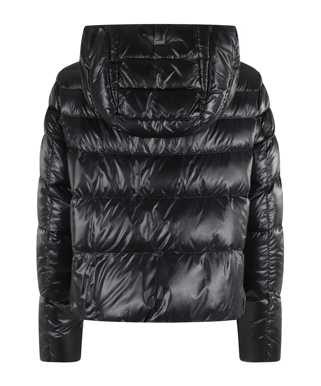 Zipper Hooded Cotton Jacket