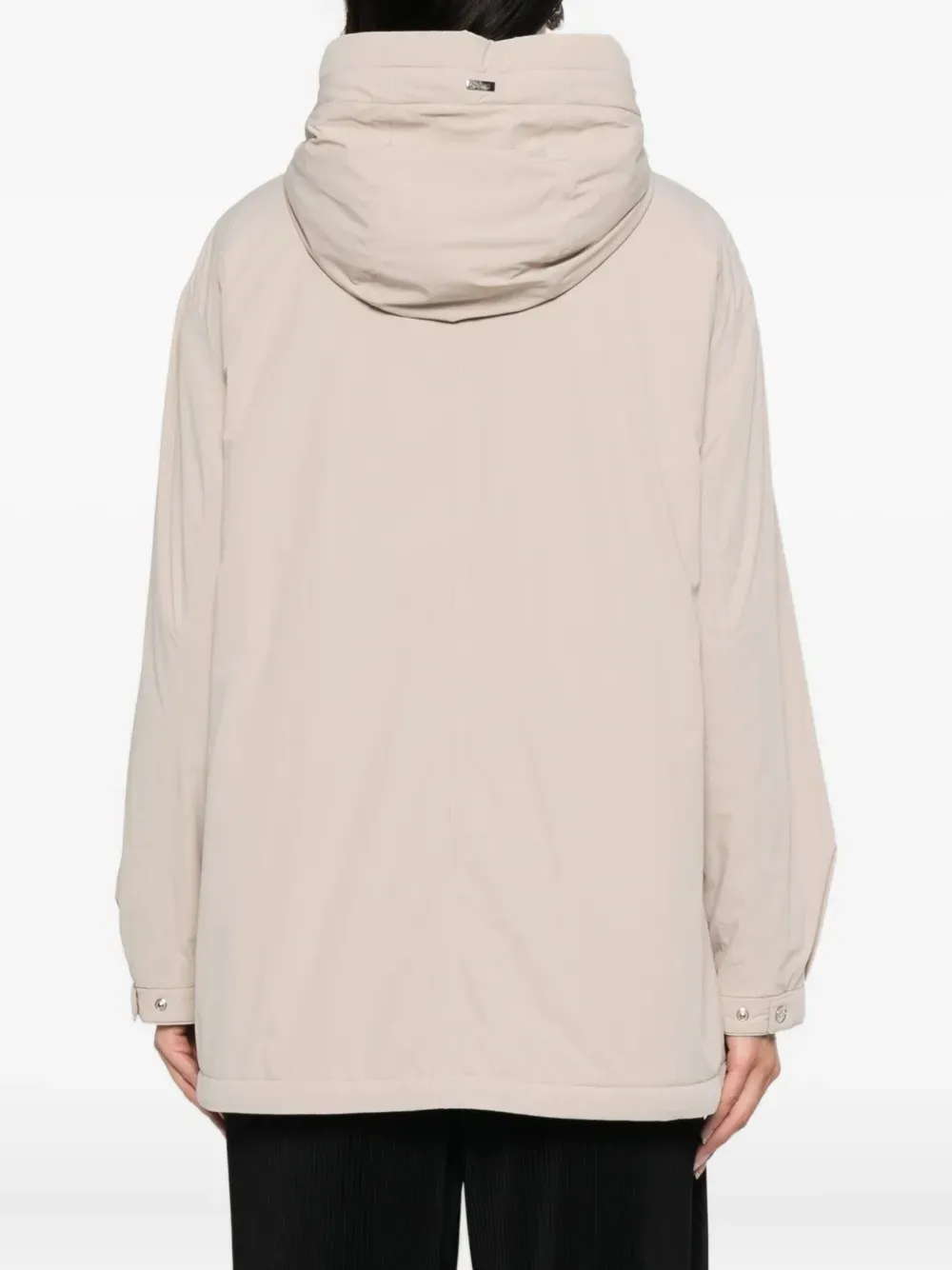 Hooded Belted Jacket