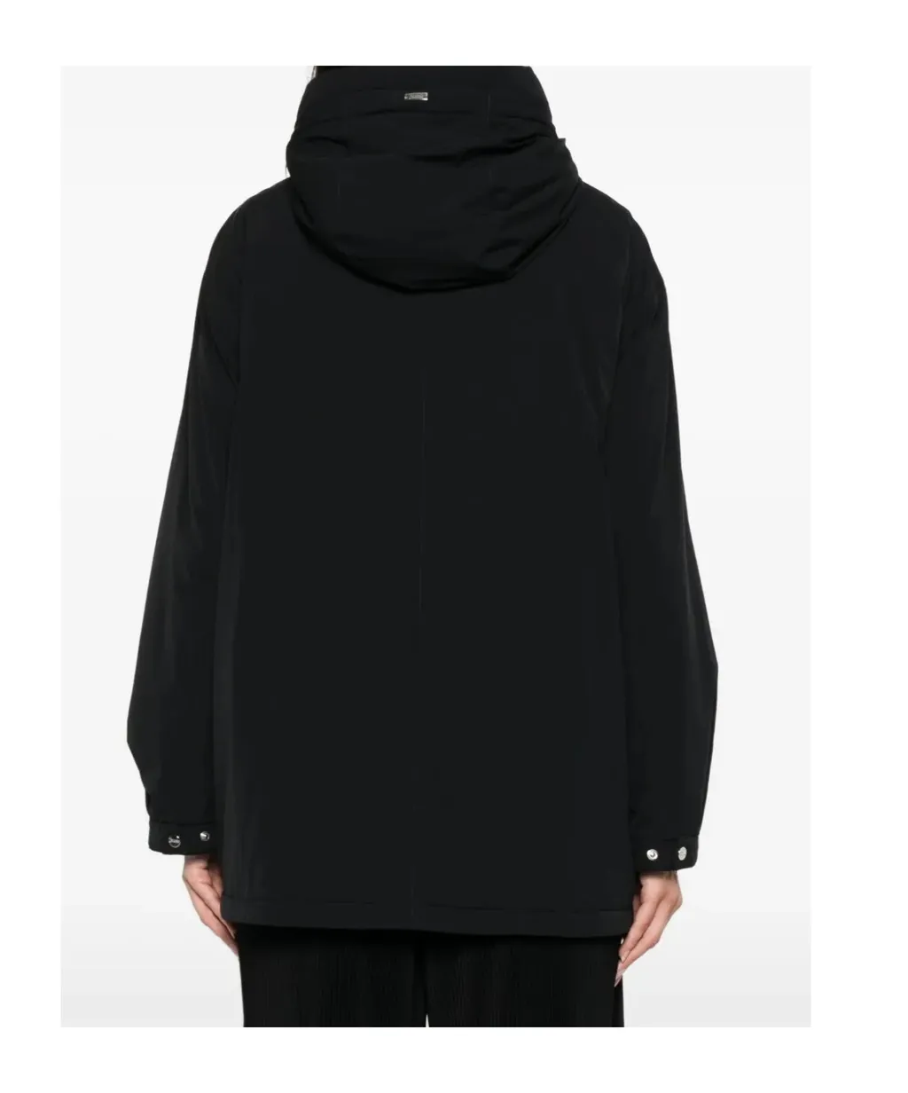 Belted Drawstring Coat
