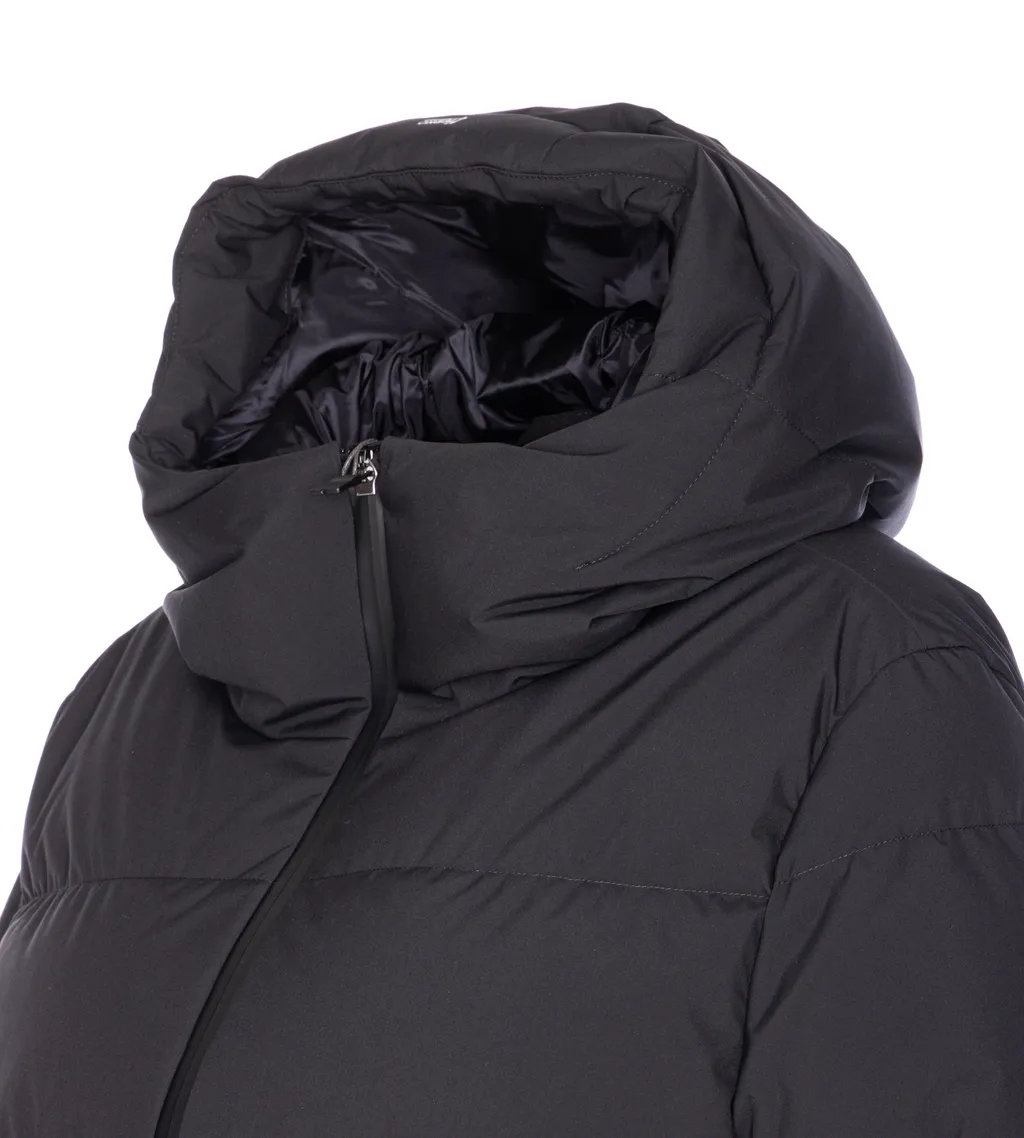 Double-Layer Hooded Down Jacket