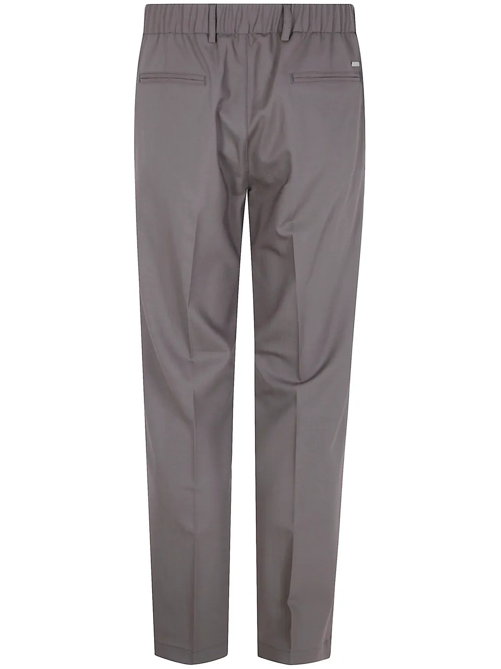 Pleated Back-Pocket Trousers