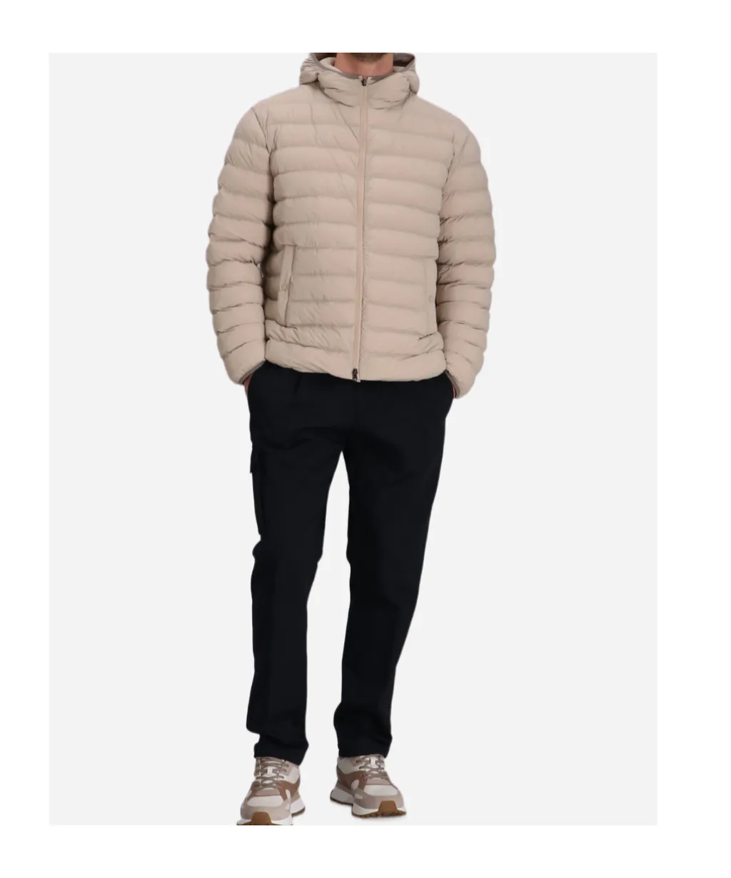 Quilted Hooded Jacket
