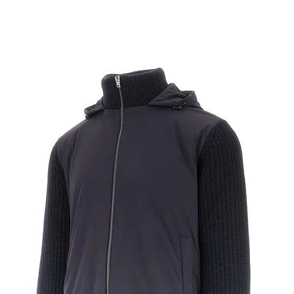 Panelled Zipped Jacket