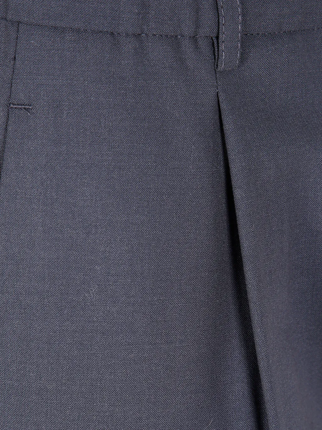 Pleated-Front Straight-Leg Trousers