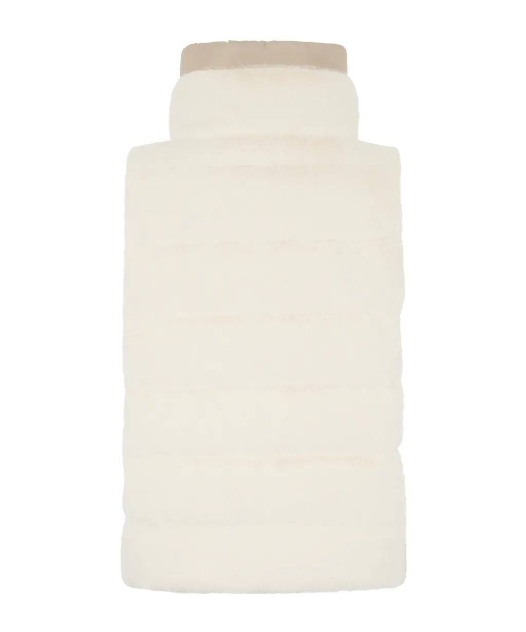 Faux-Fur Sleeveless Gilet