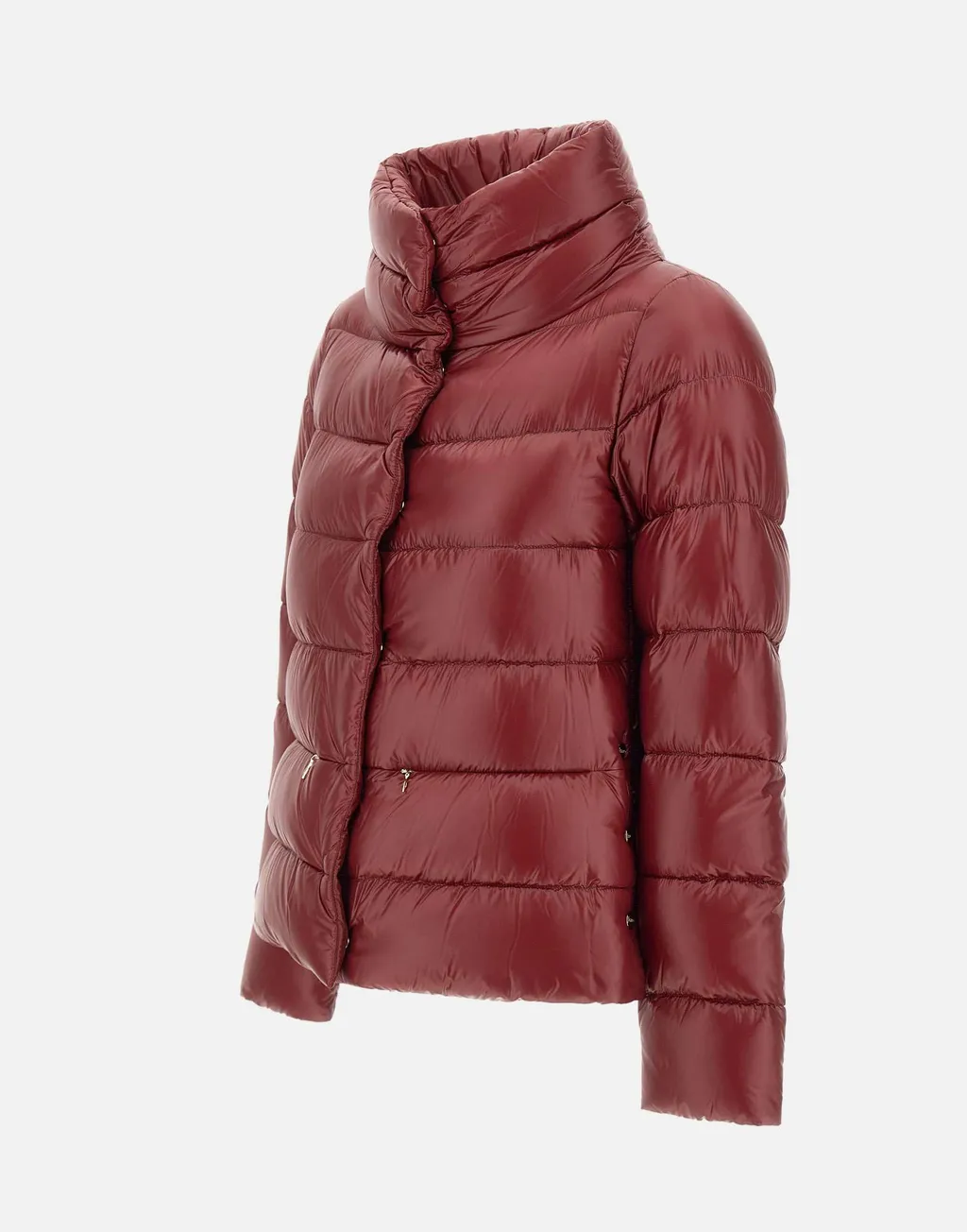 Quilted High-Neck Padded Jacket