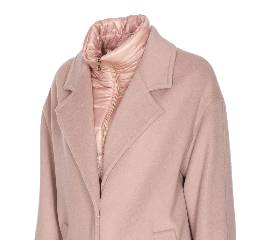 Single Breasted Padded Coat