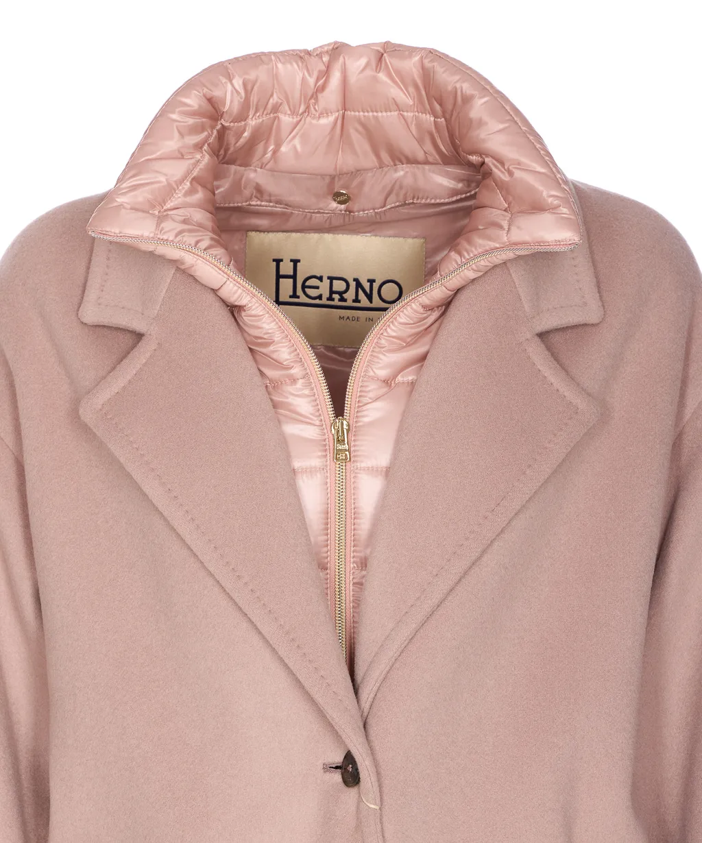 Single Breasted Padded Coat
