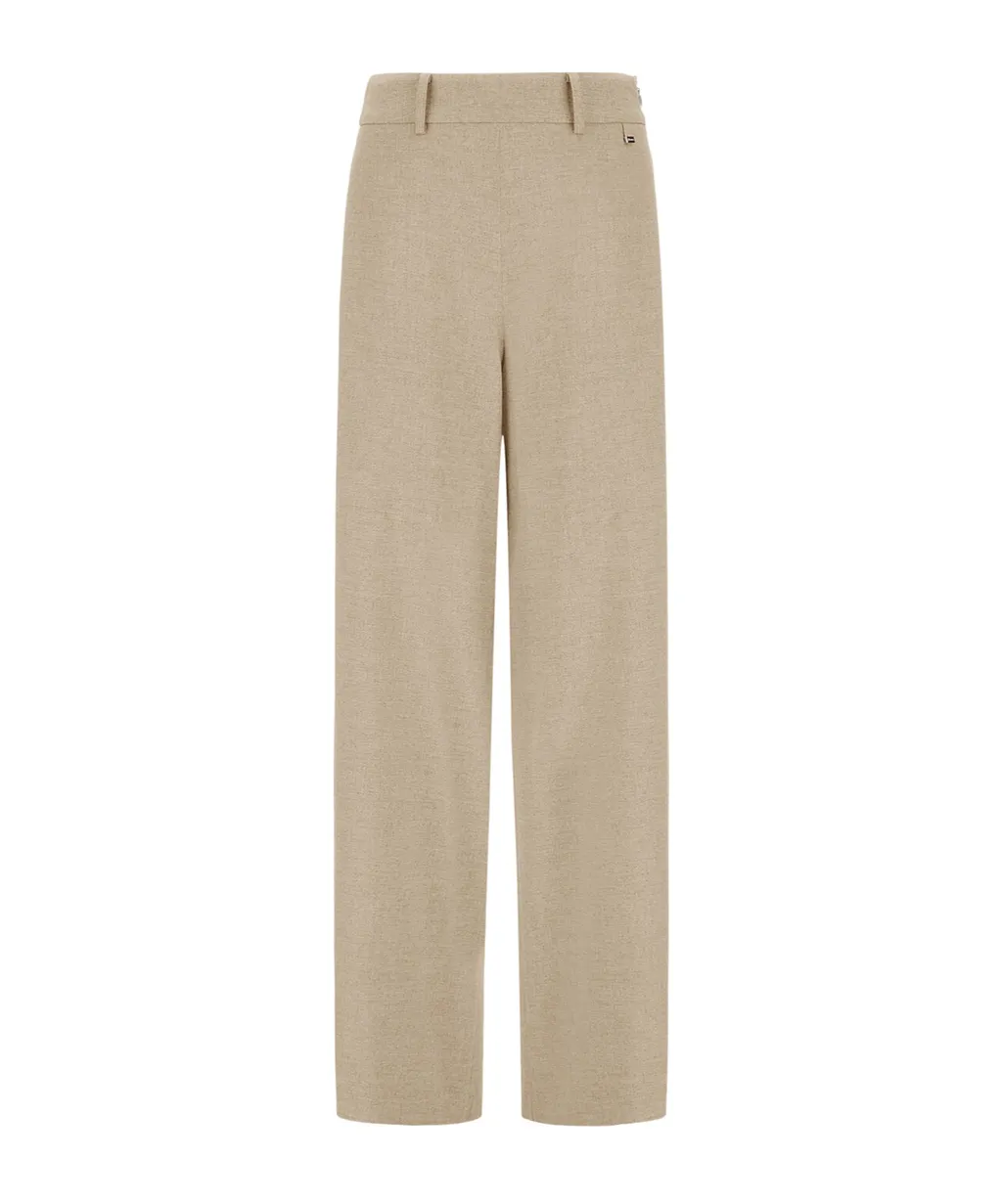 Straight-Leg Trousers