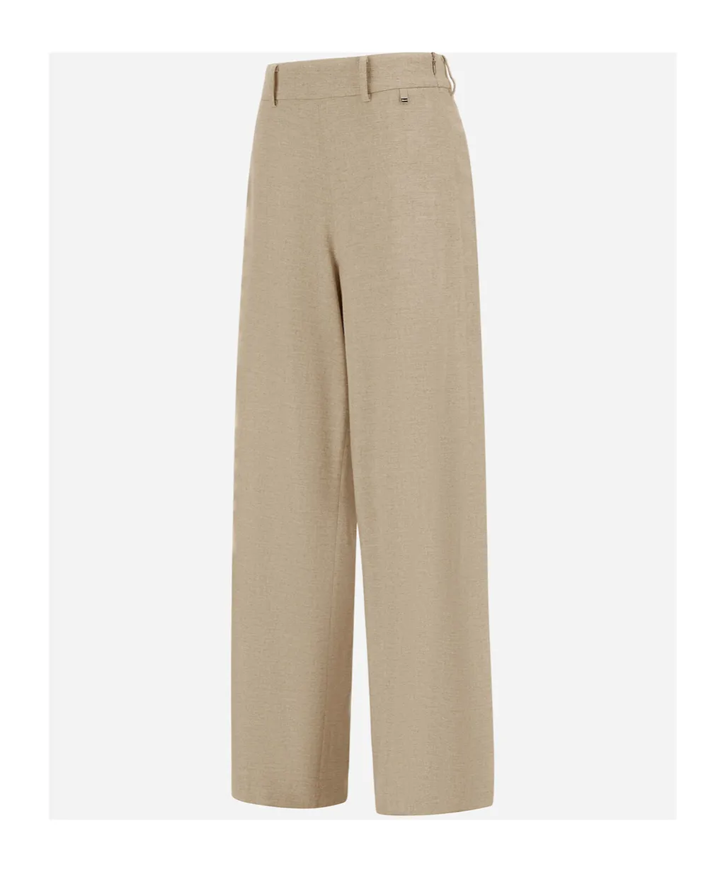 Straight-Leg Trousers