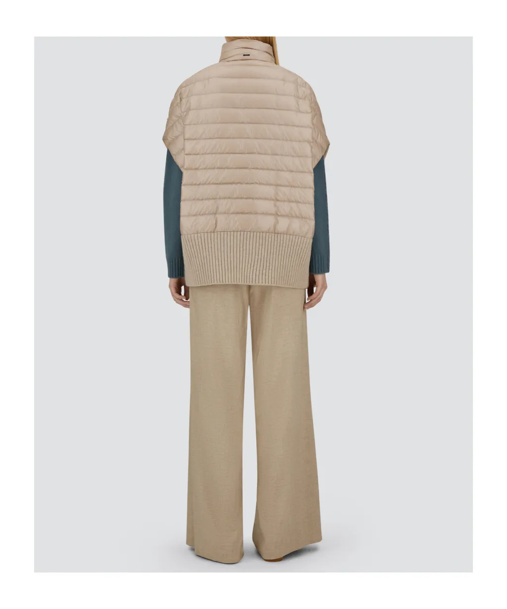 Sleeveless Zip-Front Vest