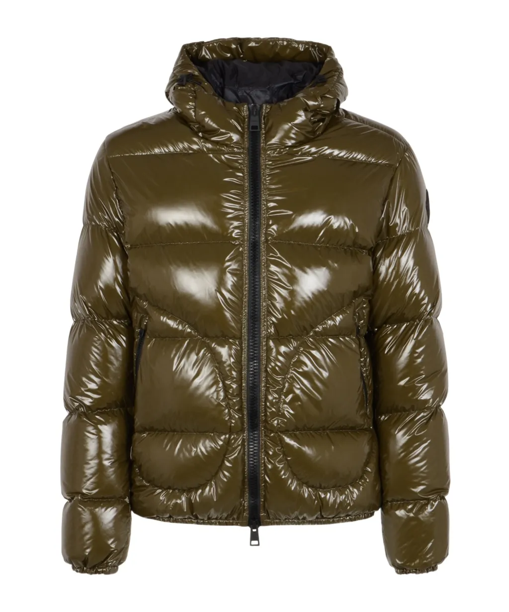 Zip-Up Hooded Coat