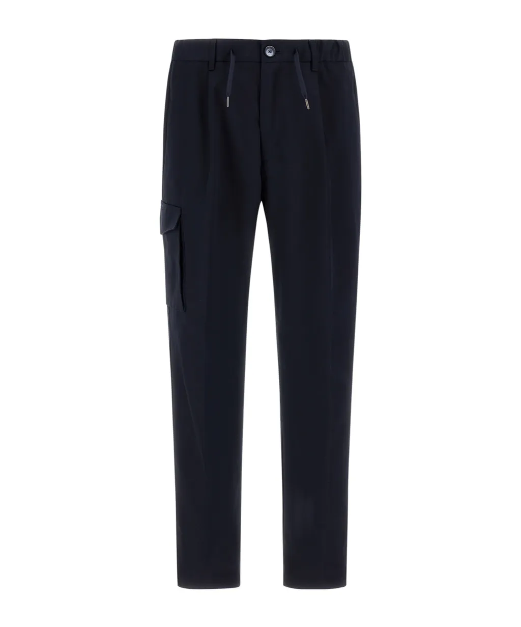 Drawstring Cargo Trousers