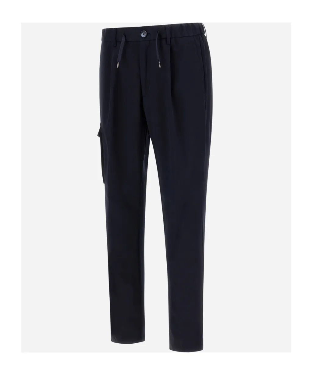 Drawstring Cargo Trousers