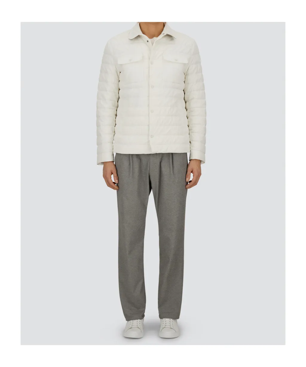 Quilted Flap-Pocket Jacket