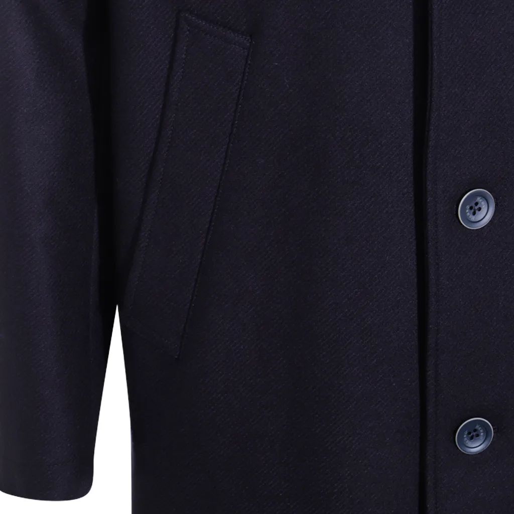 Single Breasted Long Coat