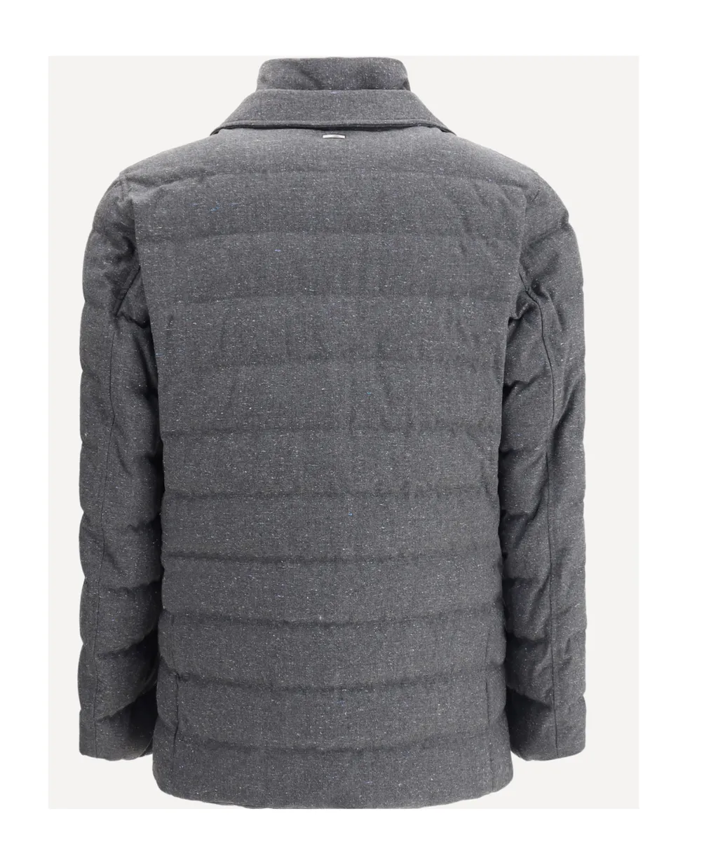 Quilted Down Blazer