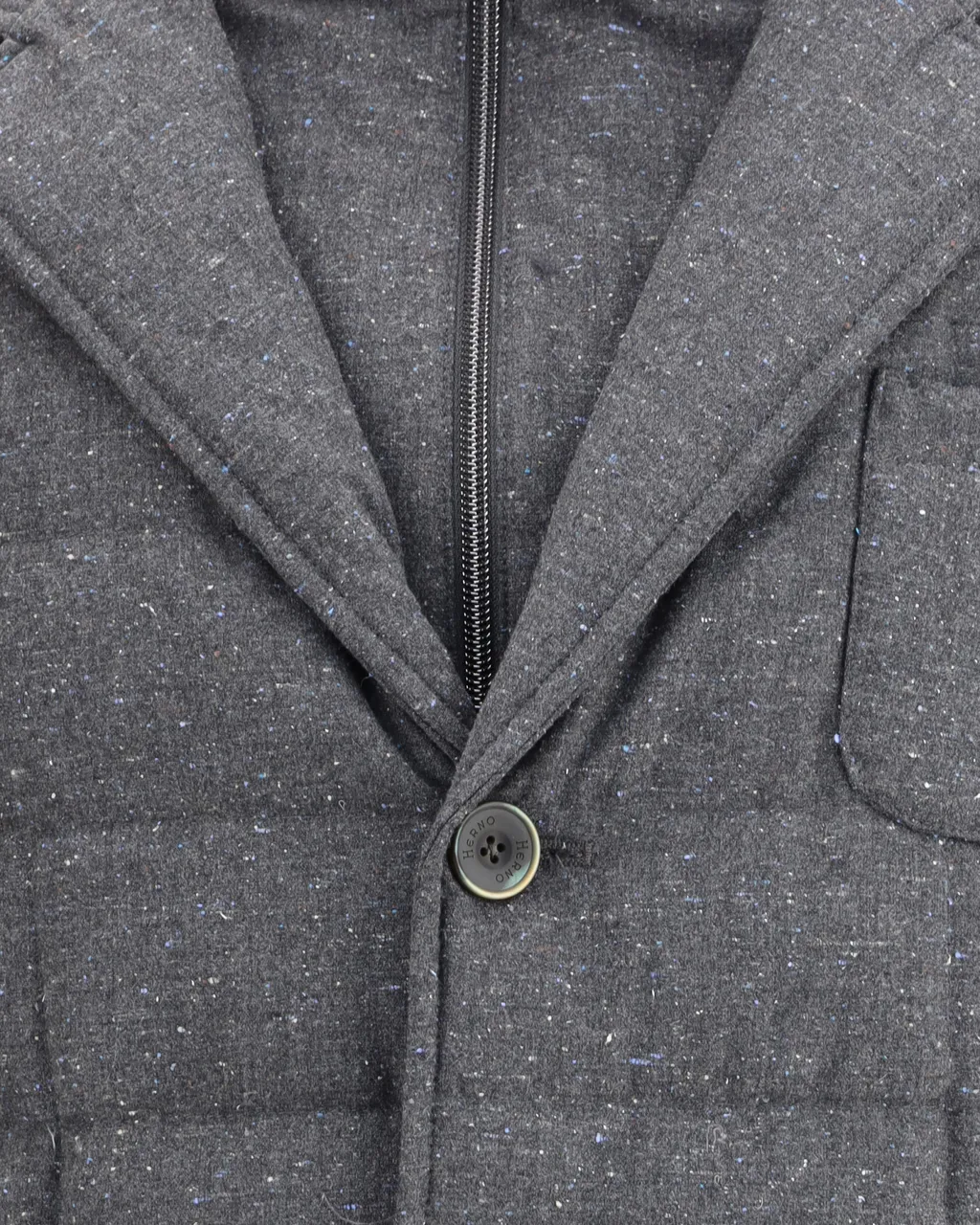 Quilted Down Blazer