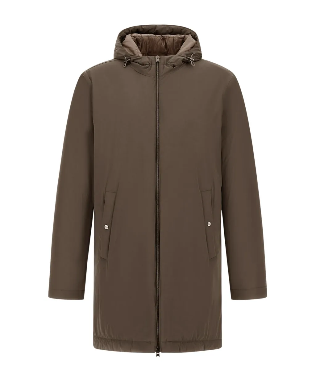 Zip-Up Hooded Parka