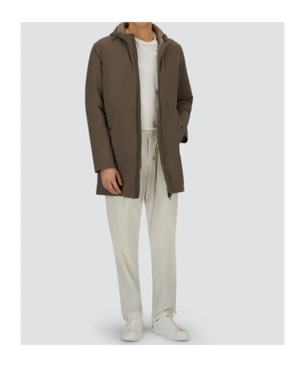 Zip-Up Hooded Parka