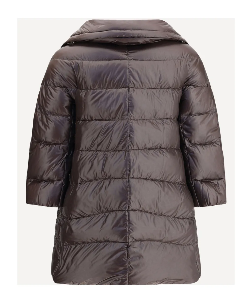 Cleofe Cropped-Sleeve Down Jacket