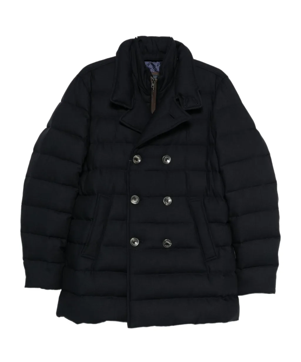 Quilted Double-Breasted Jacket