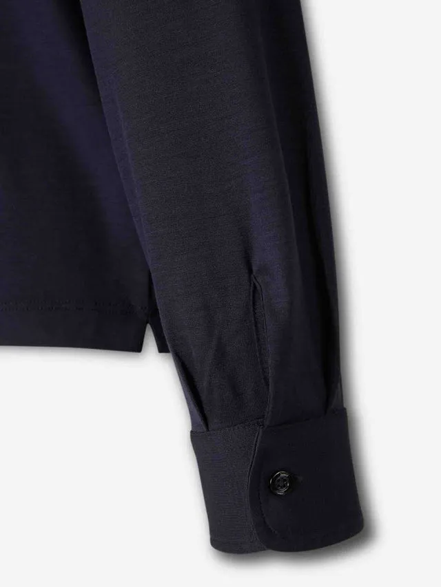 Long-Sleeve Polo Shirt