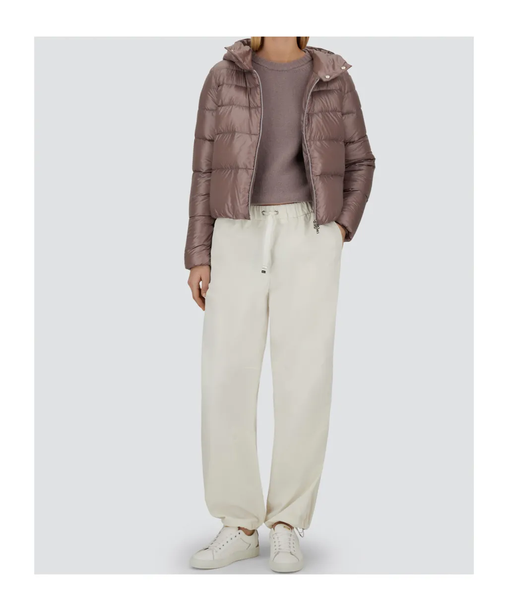 Zip-Up Hooded Puffer Jacket