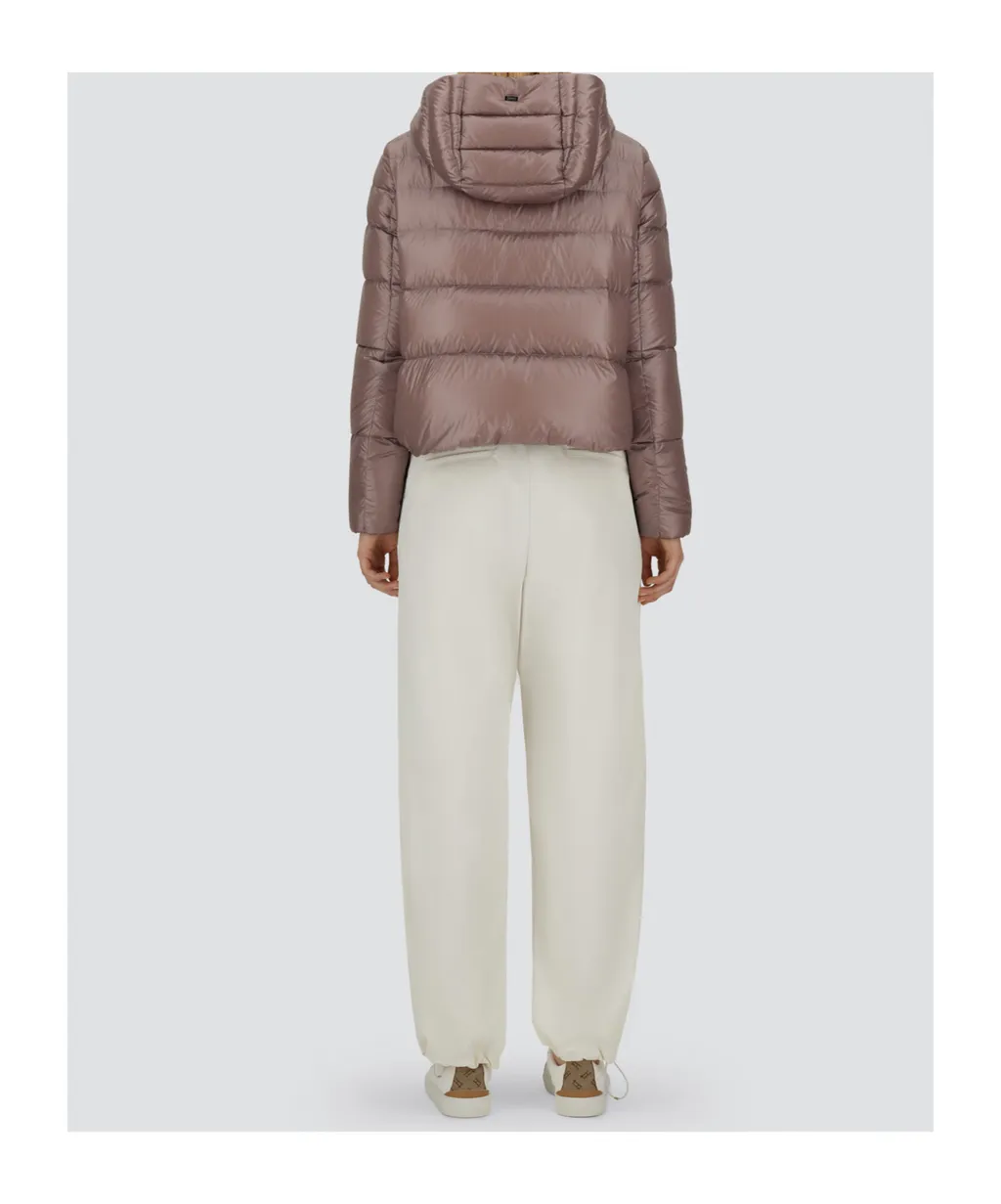 Zip-Up Hooded Puffer Jacket