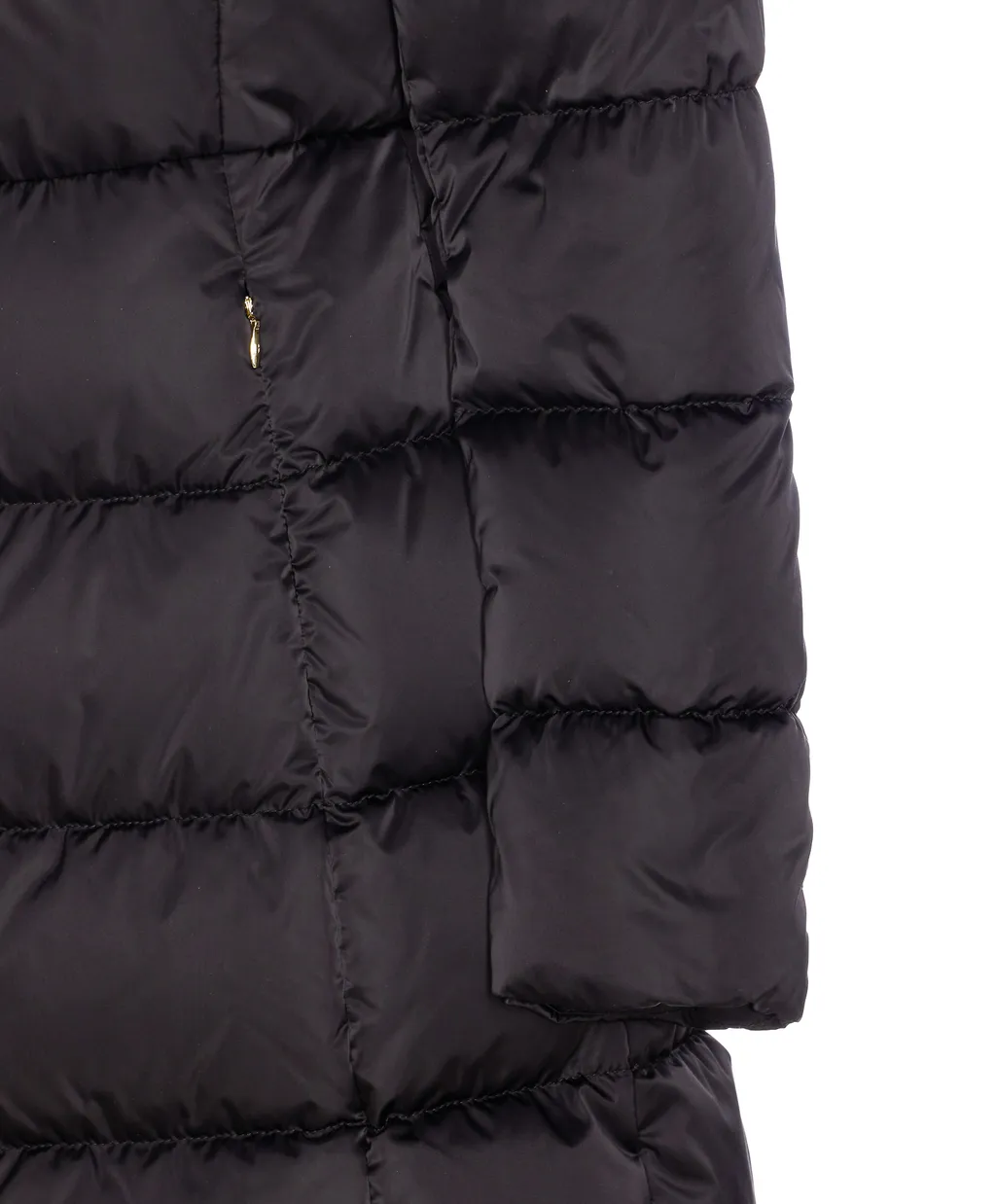 High Neck Padded Long Jacket