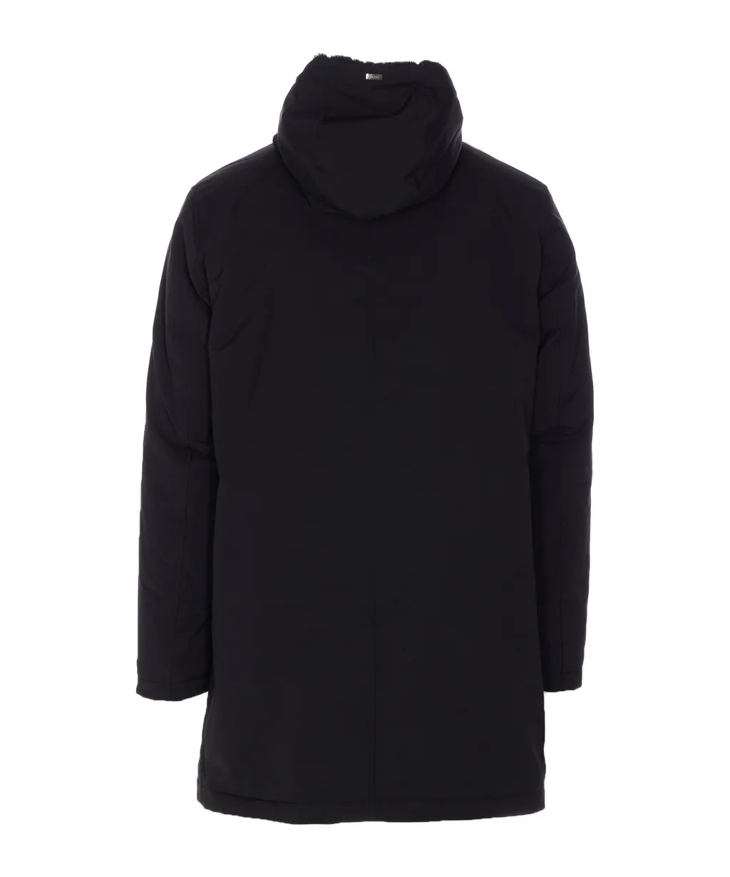 Hood Detailed Padded Coat